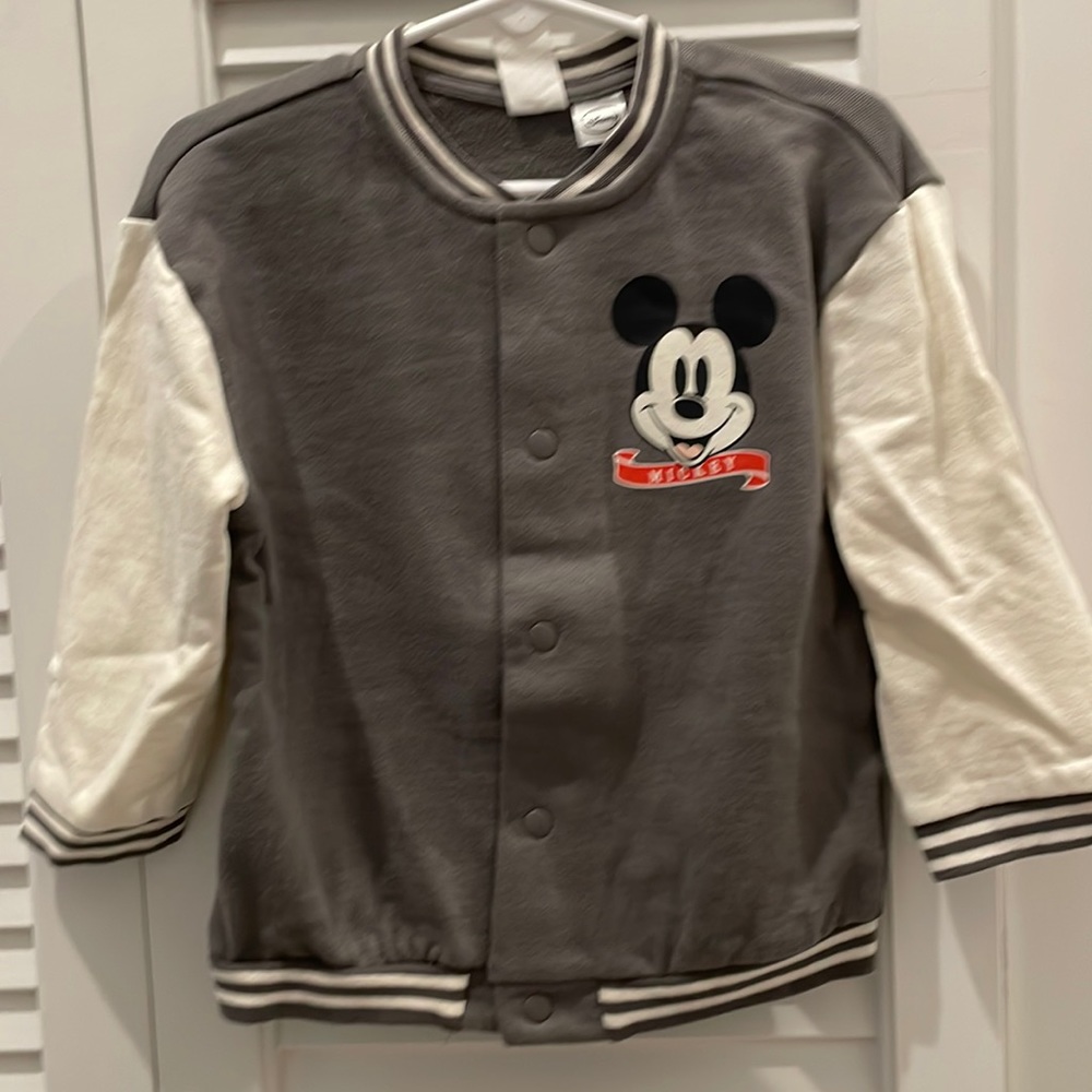 COPY - Gap Mickey bomber jacket two available size 2t